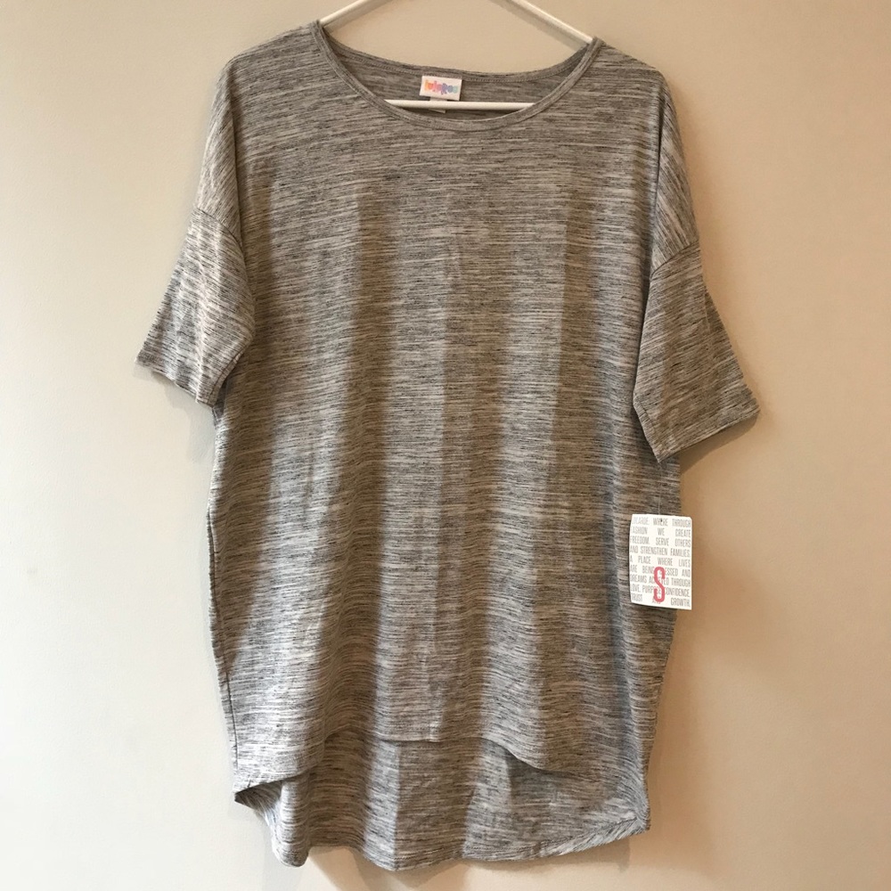 LuLaRoe Irma- Size S - Grey NWT